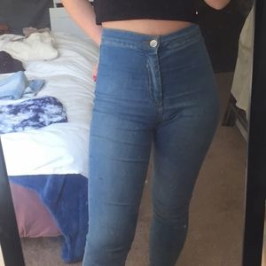 [SOLD] topshop joni jeans